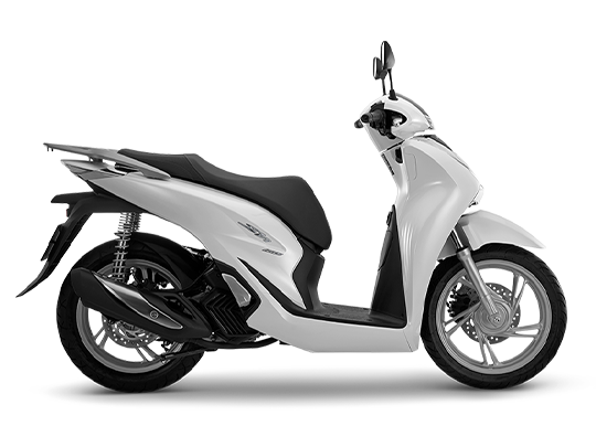 Honda SH160i Trắng Đen Tiêu Chuẩn